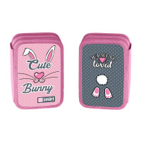 Пенал твердий SMART твердий подвійний HP-01 Bunny