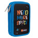 Пенал школьный твердый SMART двойной HP 01 Space