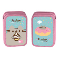 Пенал твердий YES твердий подвійний HP-01 Pusheen