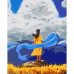Картина за номерами Дівчина у полі, 40*50 см., SANTI