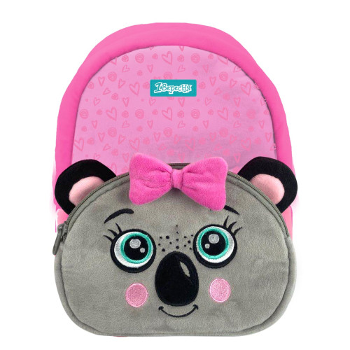 Рюкзак детский 1Вересня K-42  Koala, розовый/серый
