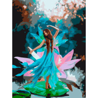 Картина за номерами "Фея", 30*40 см., SANTI