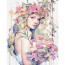 Алмазная мозаика SANTI Девушка-весна, 40х50 см на подрамнике - товара нет в наличии