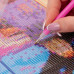 Алмазная мозаика SANTI Девушка-весна, 40х50 см на подрамнике