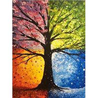 Алмазна мозаїка SANTI Чотири сезони, 30*40см
