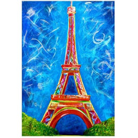 Алмазная мозаика SANTI Эйфелева башня, 30х40 см Алмазная мозаика SANTI Эйфелева башня, 30х40 см