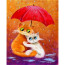 Алмазна мозаїка SANTI Кошенята під парасолькою, 30*40см - товара нет в наличии