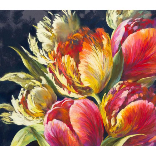 Алмазная мозаика SANTI Весение тюльпаны, 40х50 см