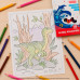 Розмальовка А4 1 Вересня Dinosaurs 2