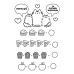 Розмальовка із завданнями YES “Pusheen“
