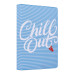 Щоденник А5 недат. YES Chill out, тверд., 432 стр., блакитний
