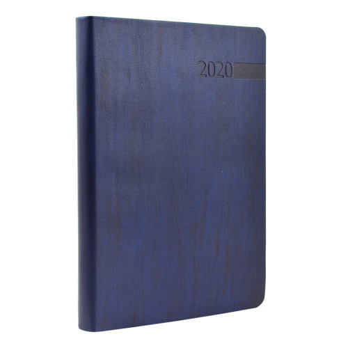 Ежедневник А5 датированный Eterno мягк. PU 352 стр. темно-синий