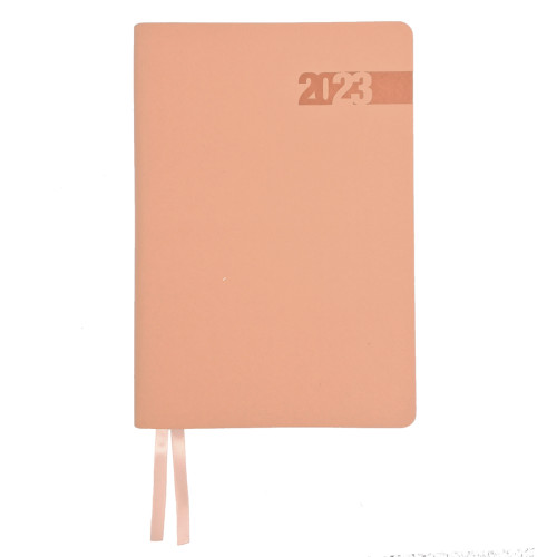 Ежедневник А5 Leo Planner датированный 2023 Integro розовый