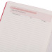 Щоденник А5 Leo Planner недатований Ambi червоний