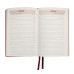 Щоденник А5 Leo Planner недатований Velvet бордовий