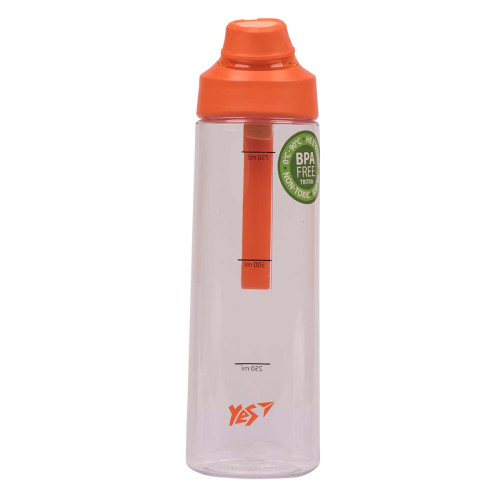 Бутылка для воды YES 850мл оранжевая