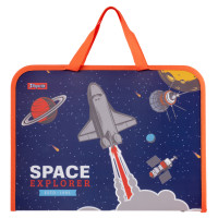 Папка-портфель 26х35х3 см 1 Вересня Space