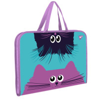 Папка-портфель 26х35х3 см YES FC Kittycon