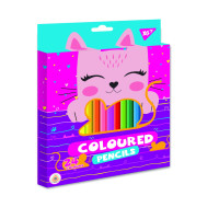 Олівці кольорові YES 24 кол Cats
