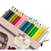 Олівці кольорові YES 18 шт 36 кол Santoro Candy
