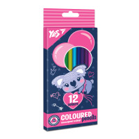 Карандаши цветные YES 12 цв Koala