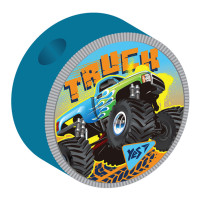 Точилка для карандаша круглая YES M-Trucks