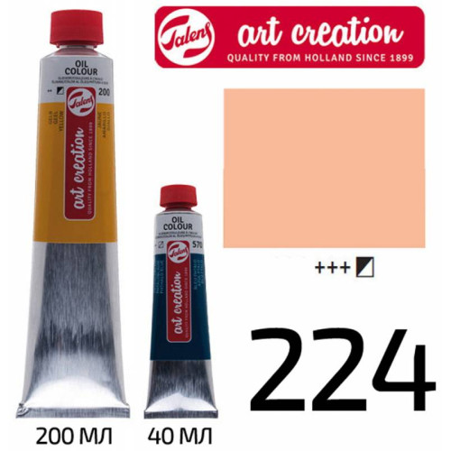 Краска масляная ArtCreation, (224) Неополитанский желто-красный, 40 мл, Royal Talens (9019224M)