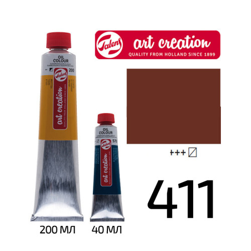 Фарба олійна ArtCreation, (411) Сієна палена, 40 мл, Royal Talens (9019411M)