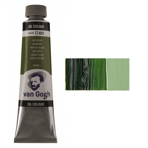 Краска масляная Van Gogh, (623) Сочный зеленый, 40 мл, Royal Talens (02056233)
