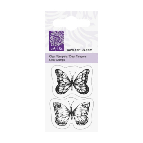 Штамп акриловый Бабочки, размер: 5*6 см (2118831057)