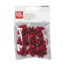 Набір паперових квітів для декору, Червоні, 2,5 см, 9 шт, KnorrPrandell (217611001)