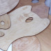 Палитра деревянная, перцевидная МОДЕРН, промасленная, 30х40см, ROSA (GPТ50083043)