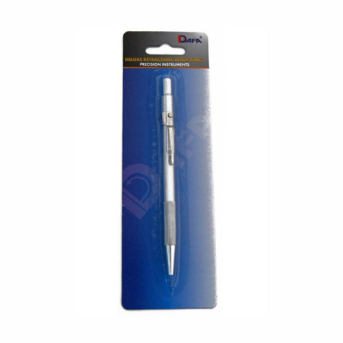 Нож макетный ручка, серебристый, C-615, DAFA (94160C615)