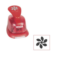 Фигурный дырокол, Цветок 3, 1,6см, Heyda (203687429)