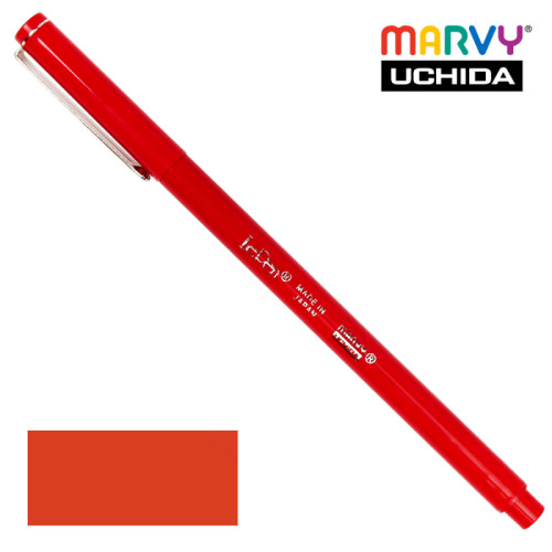 Ручка для бумаги, Красная, капиллярная, 0,3мм, 4300-S, Le Pen, Marvy (94500002)