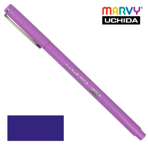 Ручка для паперу, Фіолетова,  капілярна,  0,3мм, 4300-S, Le Pen, Marvy (94500008)