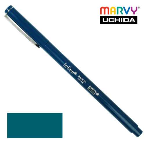 Ручка для паперу капілярна, 0,3мм, Блакитна, 4300-S, LePen, Marvy (94500033)