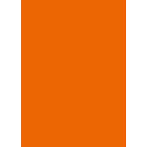 Бумага для дизайну Tintedpaper В2 (50*70см), №41 светло-оранжевая, 130г/м, без текстуры, Folia (16826741)