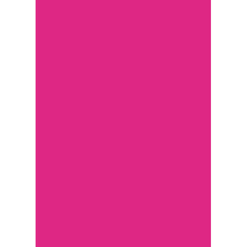 Бумага для дизайну Tintedpaper В2 (50*70см), №23 ярко-розовый, 130г/м, без текстуры, Folia (16826723)