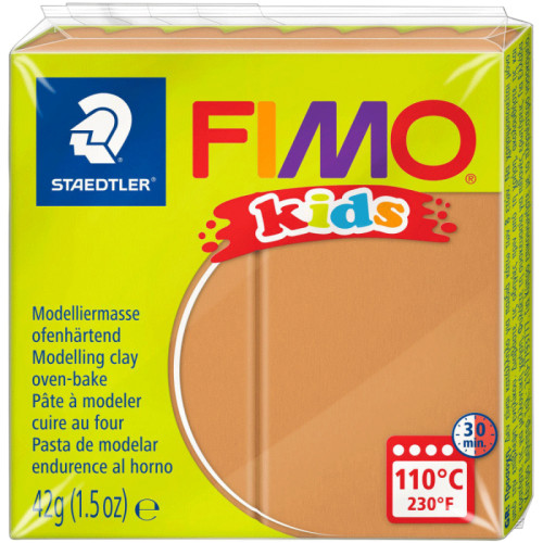 Пластика Fimo kids, Шоколадная, 42г, Fimo (8030-71)