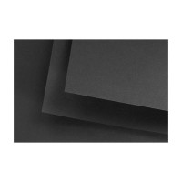 Бумага mixed media Black Black B2 (50*70 см), 300г/м2, чорная, гладкая, Fabriano (19100385)