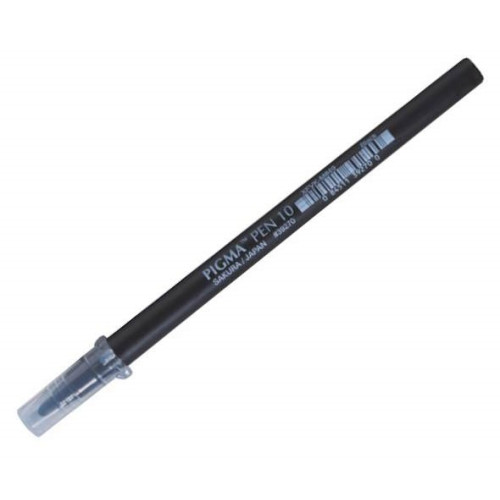 Линер-ручка PIGMA PEN 10, Черный, Sakura (XFVK-M49)