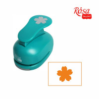 Фігурний дирокол, Квітка, 3,8 см, ROSA TALENT (881537-E)