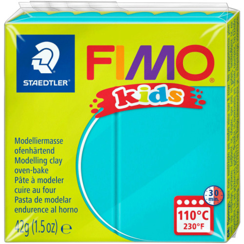Пластика Fimo kids, Смарагдова, 42г, Fimo (8030-39)