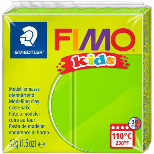 Пластика Fimo kids, Лайм, 42г, Fimo (8030-51)