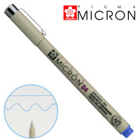 Лінер PIGMA MICRON (0.4), 0,4мм, Синій, Sakura (XSDK0436)