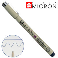 Лінер PIGMA MICRON (0.5), 0,45мм, Синьо-чорний, Sakura (XSDK05243)