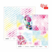 Папір для скрапбукінгу „Floral Poem“ 18, двосторонній, 30,48х30,48см, 200г/м2, ROSA TALENT (5316030)
