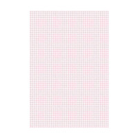 Бумага с рисунком Клеточка двусторонняя, Розовая, 21*31 см, 200 гм2, Heyda (204774622)