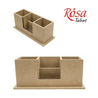 Підставка для ручок 2, МДФ, 30х10х11 см, ROSA TALENT (286002)